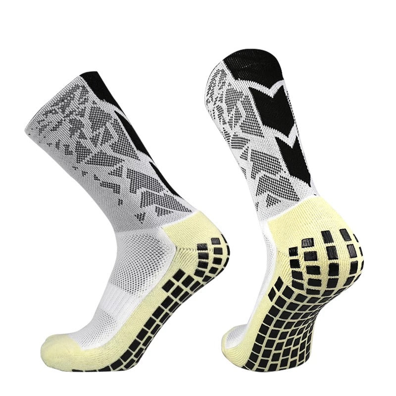 SOCKS GRIP�� PROFESSIONALI WHITE/ BLACK