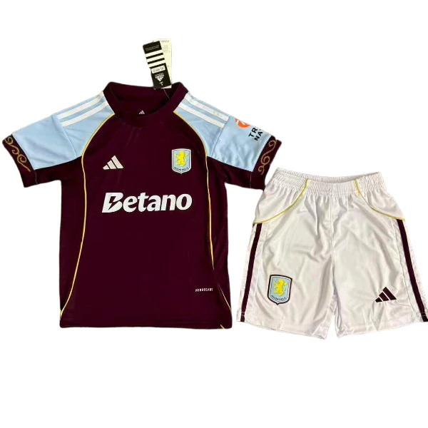 Maglia 2025 2026 Casa - Bambini Maglia Aston Villa | itmagliettecalcio