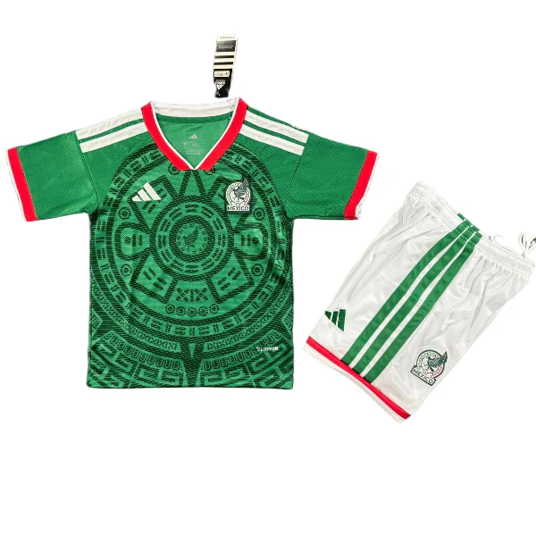 Maglia 2026 Casa Verde - Maglia Messico Bambini | itmagliettecalcio