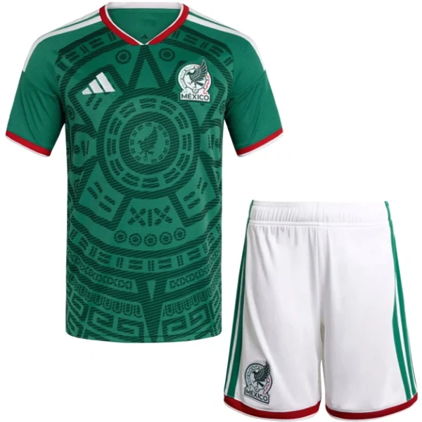 Maglia 2026 Casa Verde - Maglia Messico Bambini | itmagliettecalcio