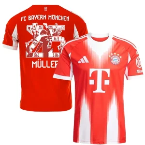 Muller #25 - Bayern München Maglia 2025 2026 Casa - Maglia Bayern Munchen | itmagliettecalcio
