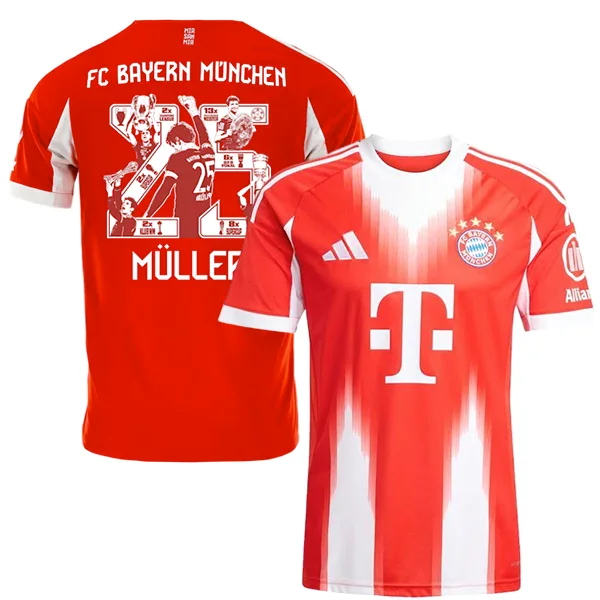 Muller #25 - Bayern München Maglia 2025 2026 Casa - Maglia Bayern Munchen | itmagliettecalcio