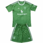 Maglia 2025 2026 Verde - Maglia Manchester United Bambini | itmagliettecalcio