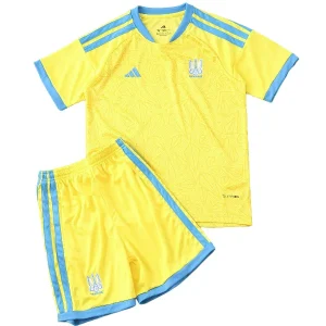 Ucraina Bambini Completo 2026 Casa - Ucraina Bambini Economica | itmagliettecalcio