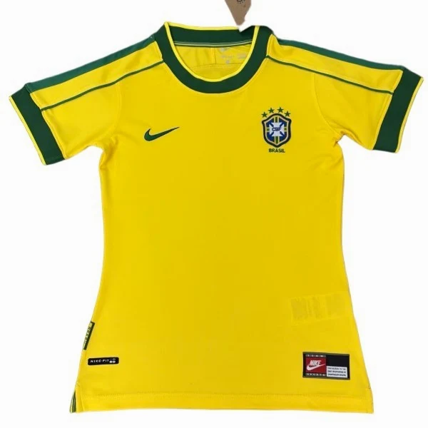 Brasile Donna Maglia Casa - Maglia Brasile Donna 25/26 | itmagliettecalcio