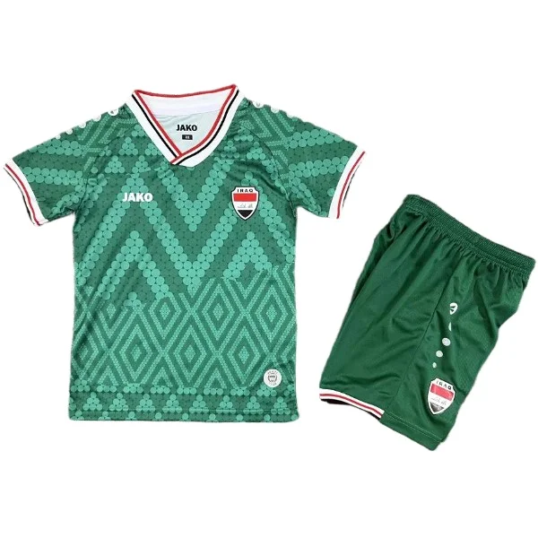 Irak Bambini Completo 2026 Verde - Irak Bambini Economica | itmagliettecalcio