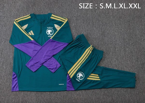 Arabia Saudita Tuta 2025 Verde - Tuta Arabia Saudita | itmagliettecalcio