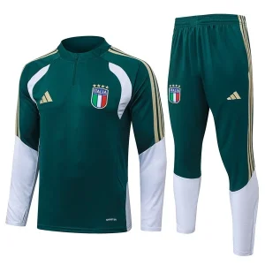 Italia Bambini Tuta 2026 Verde - Divisa Italia Bambini | itmagliettecalcio